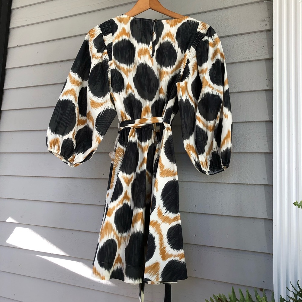 Maeve Mini Dress Pouff Poplin Polka Dot Destin US XS - Picture 8 of 11